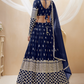 Designer Georgette Lehenga and Soft Net Dupatta Ensemble