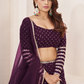 Elegant Sequins and Zari Embroidered Lehenga Set
