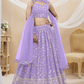 Stunning Lehenga Set with Sequins & Zari Embroidered Work