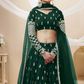 Designer Georgette Lehenga and Soft Net Dupatta Ensemble