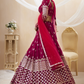 Designer Georgette Lehenga and Soft Net Dupatta Ensemble