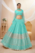 Designer Georgette Lehenga and Soft Net Dupatta Ensemble