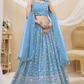 Stunning Lehenga Set with Sequins & Zari Embroidered Work