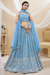 Stunning Lehenga Set with Sequins & Zari Embroidered Work