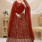 Stunning Lehenga Set with Sequins & Zari Embroidered Work