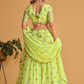 Richly Embroidered Lehenga with Sequins & Zari Detailing