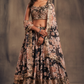 Bridal Organza Lehenga Choli with Detailed Floral Embroidery