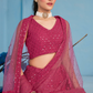 Elegant Wedding Wear Lehenga Choli with Intricate Georgette Embroidery