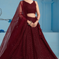 Elegant Wedding Wear Lehenga Choli with Intricate Georgette Embroidery