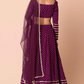 Graceful Zari & Sequins Embroidered Lehenga for Festive Occasions
