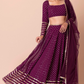 Graceful Zari & Sequins Embroidered Lehenga for Festive Occasions