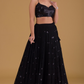 Graceful Zari & Sequins Embroidered Lehenga for Festive Occasions