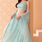 Graceful Zari & Sequins Embroidered Lehenga for Festive Occasions