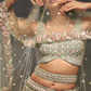Designer Net Lehenga Choli with Elegant Embroidery