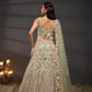 Designer Net Lehenga Choli with Elegant Embroidery