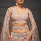 Designer Net Lehenga Choli with Elegant Embroidery