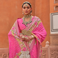 Banarasi Printed Silk Saree with Traditional Zari Highlights