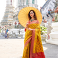 Soft Banarasi Bandhani Silk Saree with Traditional Weaving - LaVante Fashion