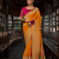 Soft Dola Viscose Silk Saree with 3D Weaved Pallu - LaVante Fashion