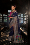 LAVANTE_FASHION_Soft_Dola_Viscous_Silk_with_3d_Weaved_Pallu_Fancy_Lace_Border_Also_with_Heavy_Embroidered_Contrast_Blouse_1 - LaVante Fashion