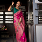 Soft Dola Viscose Silk Saree with 3D Weaved Pallu - LaVante Fashion