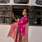 Soft Dola Viscose Silk Saree with 3D Weaved Pallu - LaVante Fashion