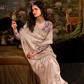 Dolla Silk Embroidered Wedding Saree with Contrast Blouse Design