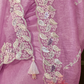 Dolla Silk Embroidered Wedding Saree with Contrast Blouse Design