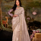 Dolla Silk Embroidered Wedding Saree with Contrast Blouse Design