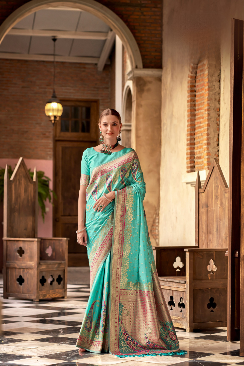 Soft Silk Saree with Graceful Drape and Lustrous Finish - LaVante Fashion