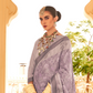 Rich Banarasi Handwoven  khadi Silk Saree with Traditional Weave