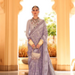 Rich Banarasi Handwoven  khadi Silk Saree with Traditional Weave