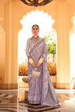 LAVANTE_FASHION_Super_Pv_Raw_Silk_Fabric_Hb_Smart_Bengal_Design_Aqua_Finish_With_Foil_and_Khadi_Print_12 - LaVante Fashion