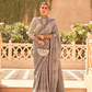 Rich Banarasi Handwoven  khadi Silk Saree with Traditional Weave