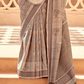 Rich Banarasi Handwoven  khadi Silk Saree with Traditional Weave