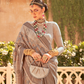 Rich Banarasi Handwoven  khadi Silk Saree with Traditional Weave