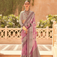 Rich Banarasi Handwoven  khadi Silk Saree with Traditional Weave