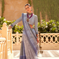 Rich Banarasi Handwoven  khadi Silk Saree with Traditional Weave