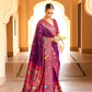 Designer Paithani Style Saree in Super Soft Poly Viscose Silk