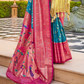 Designer Paithani Style Saree in Super Soft Poly Viscose Silk