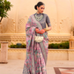 Elegant Digital Printed Art Silk Saree for Festive Occasions