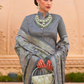 Elegant Digital Printed Art Silk Saree for Festive Occasions
