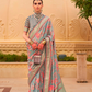 Elegant Digital Printed Art Silk Saree for Festive Occasions