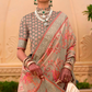 Elegant Digital Printed Art Silk Saree for Festive Occasions