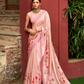 Super Tussar Silk Saree with Excellent Digital Floral Print