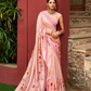 Super Tussar Silk Saree with Excellent Digital Floral Print