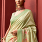Super Tussar Silk Saree with Excellent Digital Floral Print