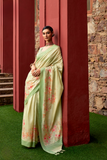 Super Tussar Silk Saree with Excellent Digital Floral Print