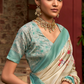 Super Tussar Silk Saree with Excellent Digital Floral Print