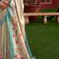 Super Tussar Silk Saree with Excellent Digital Floral Print